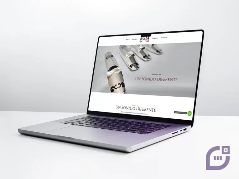 Desarrollo de la página web de Boquillas JGM Desarrollo de la página web de Boquillas JGM