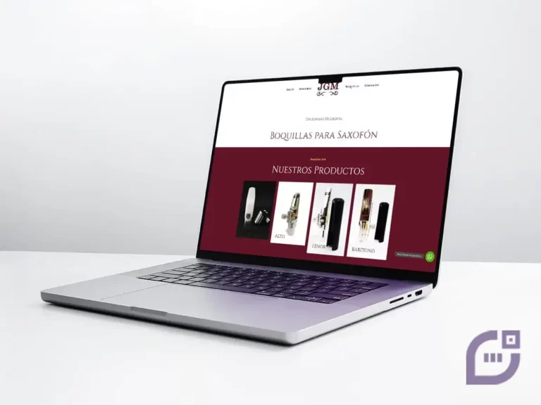 Desarrollo de la página web de Boquillas JGM Desarrollo de la página web de Boquillas JGM